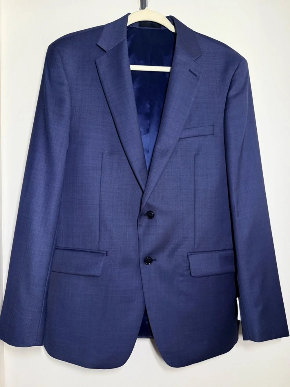 Calvin Klein Slim Fit Blue Suit Jacket